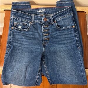 Maurice’s Edgely Women’s Button Fly Skinny Jeans